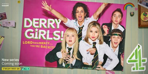 4creative recreates 90s mag Smash Hits for Derry Girls series return 