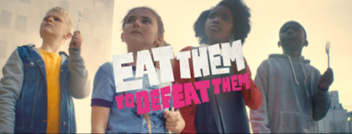 ITV and Veg Power release fourth Eat Them To Defeat Them campaign 