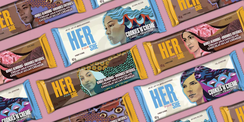 Hershey's 2023 International Women's Day campaign 