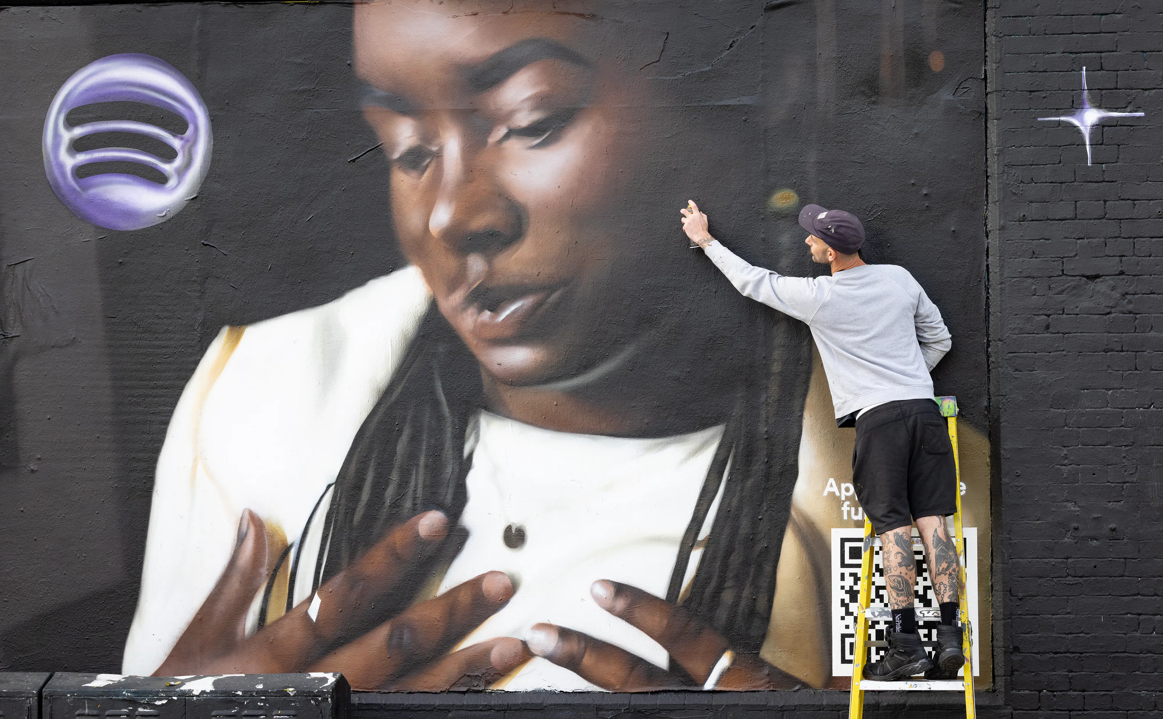 Nike And Spotify Erect Mural Featuring The Black Girl Fest Network - Vimarsana News