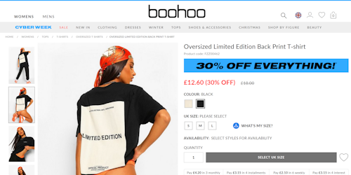 ASA bans Boohoo ads for being 'sexually suggestive'