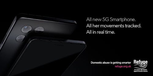 BBH & Refuge release fake phone ads side-by-side genuine mobile ads BBH & Refuge release fake phone ads side-by-side genuine mobile ads