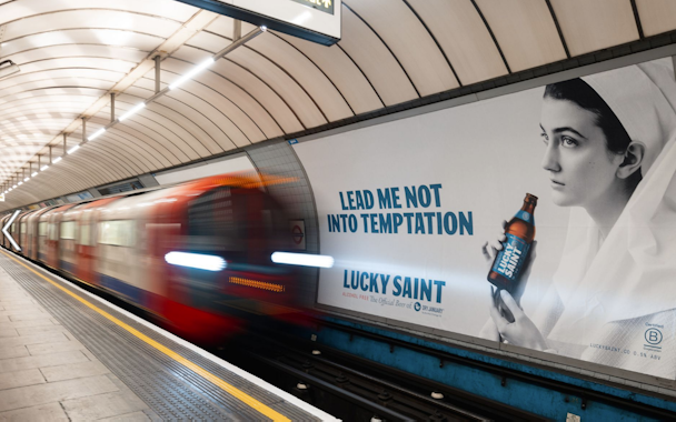 Lucky Saint out of home campaign 