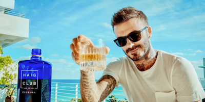 Haig Club Clubman is the official whisky of David Beckham's Inter Miami