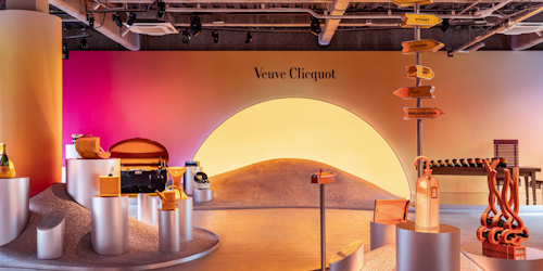 The Veuve Cliquot Solaire Culture exhibition will open in London May 12 June 6
