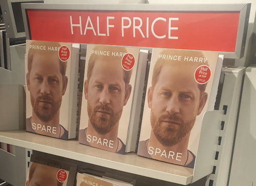 Spare hit shelves on Tuesday with record-breaking sales