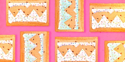 Collection of toaster strudels with The Drum logo 