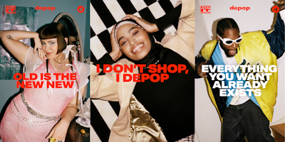  'I Got It On Depop' out of home campaign 