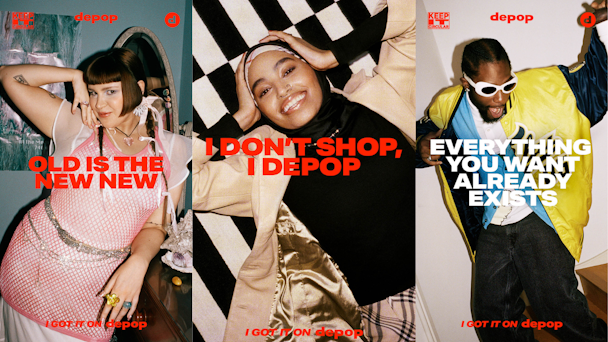  'I Got It On Depop' out of home campaign 