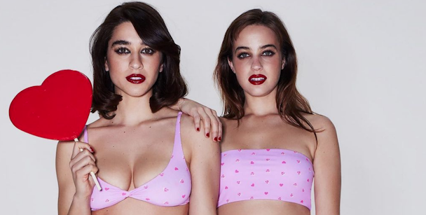 SKIMS' Valentine's Day Campaign Stars Lucia and Mia From 'The
