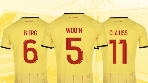 RC Lens includes blood groups on players' jerseys to raise awareness about blood donation