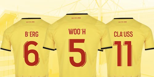 RC Lens includes blood groups on players' jerseys to raise awareness about blood donation RC Lens includes blood groups on players' jerseys to raise awareness about blood donation