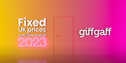 Giffgaff to keep fixed prices until 2023 amidst inflation