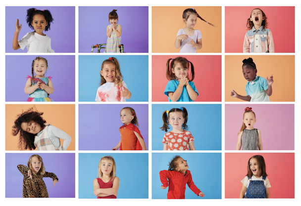 Girlguiding breaks down stereotypes around girls with a portrait series