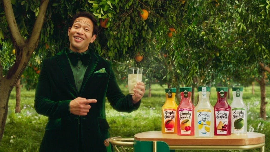 Simply orange shop commercial