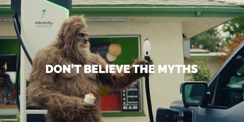 Sasquatch and Unicorns are busting EV myths in Veloz's latest campaign