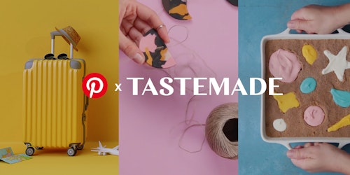 Pinterest inks partnership with Tastemade to scale creator ecosystem