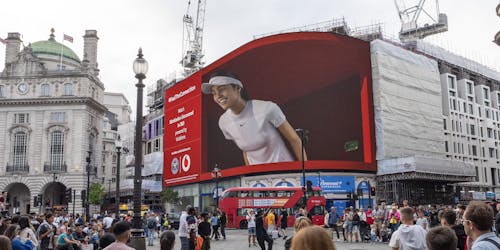 Vodafone installs 3D interactive digital avatar of Emma Raducanu to mark Wimbledon partnership