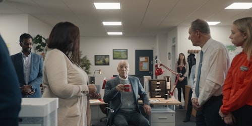 Sir Patrick Stewart delivers a monologue for Yorkshire Tea in latest ad