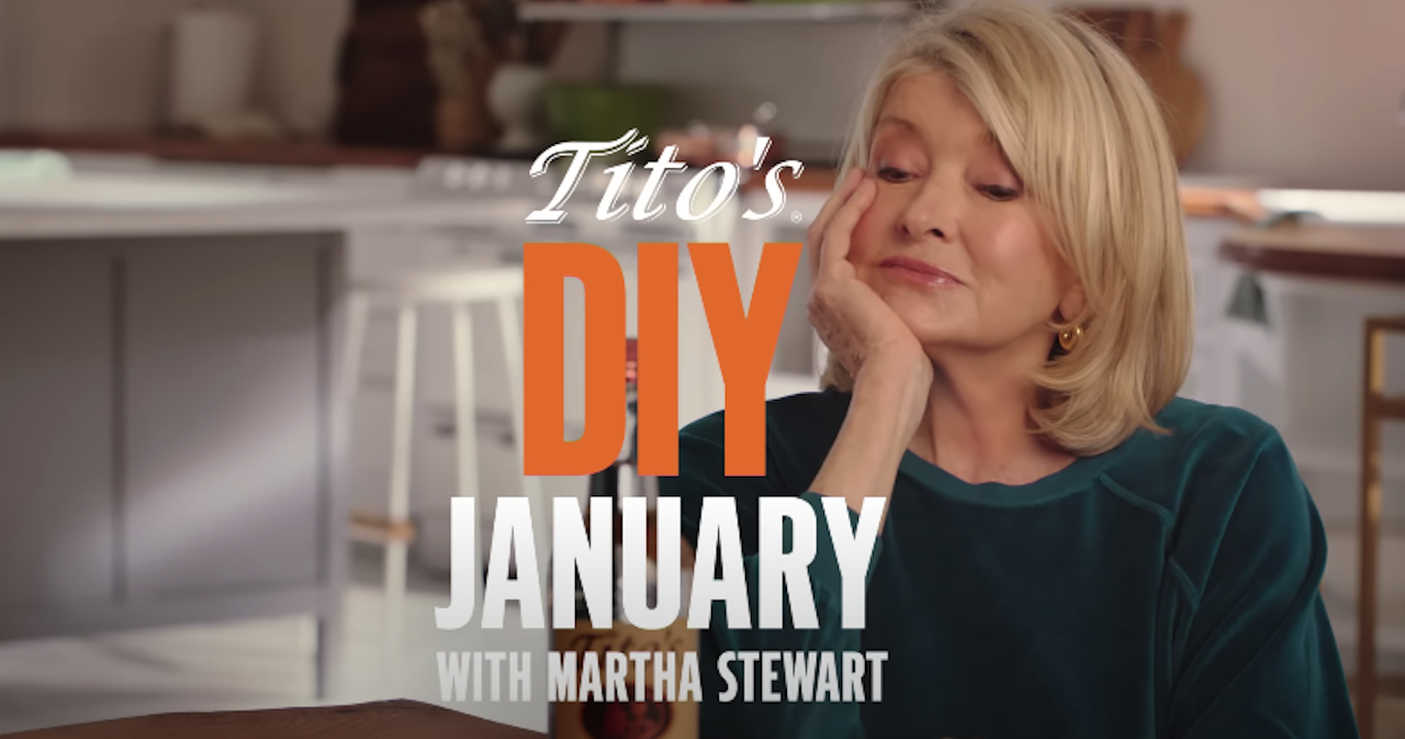 Us Ad Of The Day Martha Stewart Says ‘fk It To Dry January With