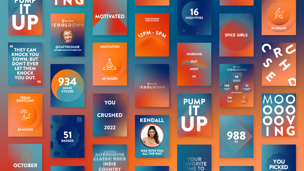 US Ad of the Day: Peloton celebrates users' achievements in 2022 with 'The  Cooldown