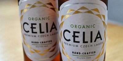 Celia Organic, gluten free vegan friendly lager