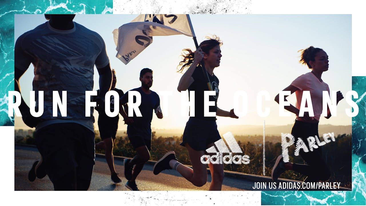 Running adidas ad hot sale