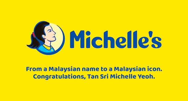 Malaysia's Julie's Biscuits tribute to Oscar winner Michelle Yeoh
