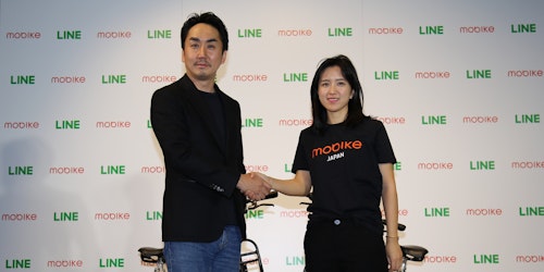 Mobike Line Japan Partnership 
