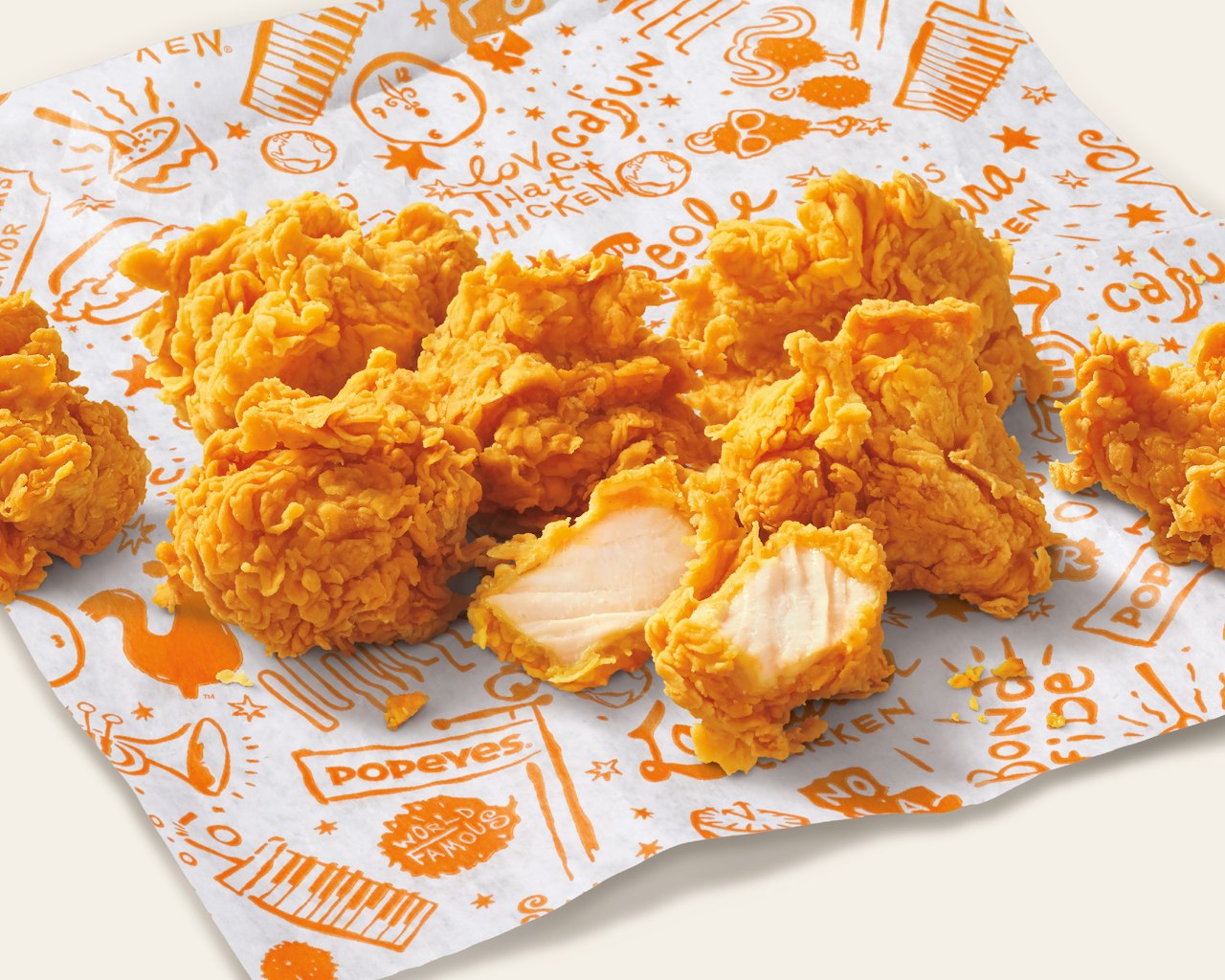 popeyes fried chicken bucket