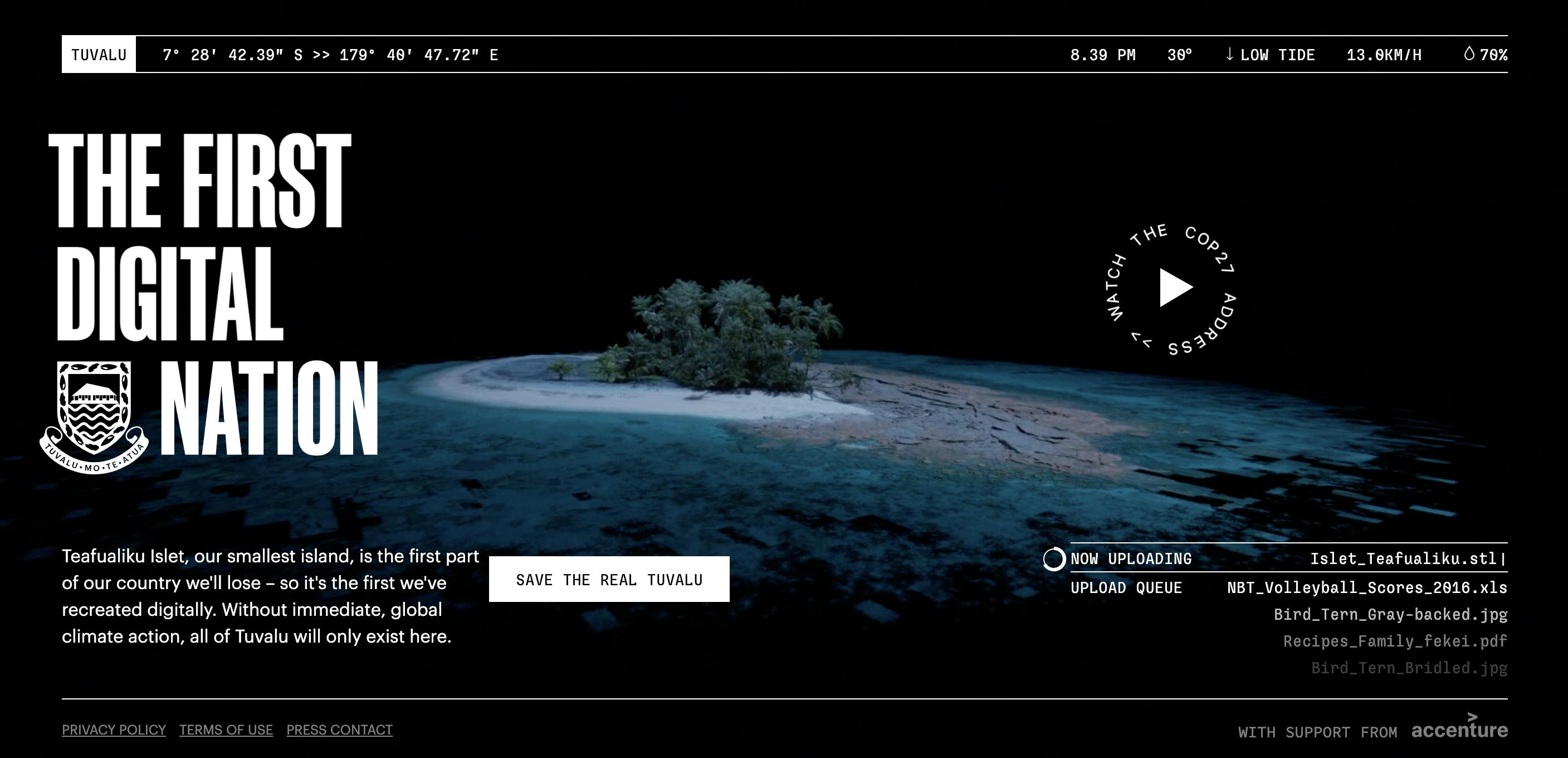 Tuvalu creates digital nation in the metaverse as climate change