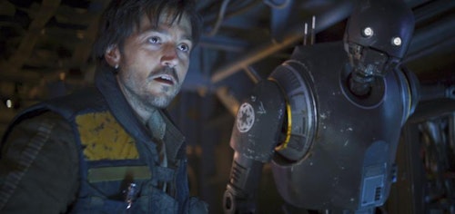 Mexican Diego Luna in Rogue One: A Star Wars Story
