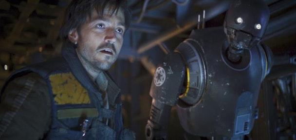 Mexican Diego Luna in Rogue One: A Star Wars Story