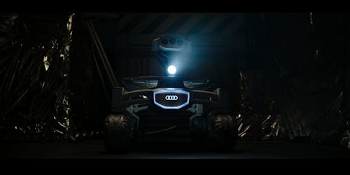 Audi moon rover Audi moon rover