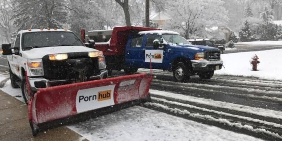Pornhub trucks