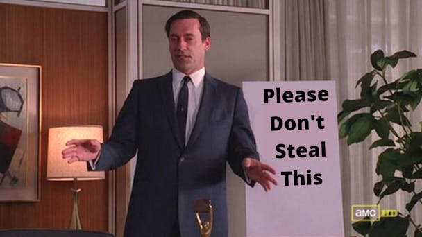 Please don't steal this 1 Please don't steal this 1