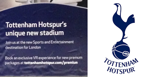 Tottenham Hotspur ads