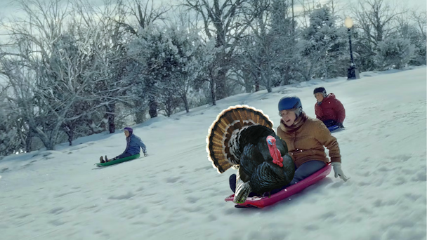 Amazon's 'Joyride' ad, complete with an additional Turkey