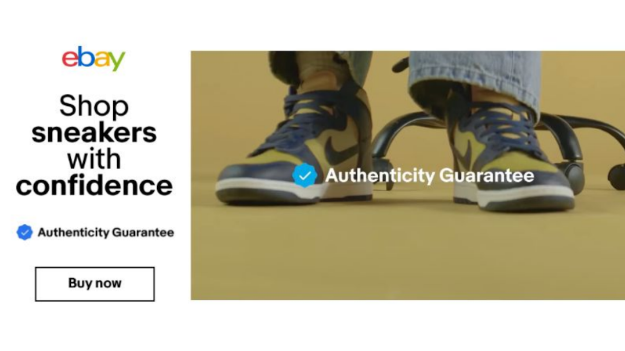 Authenticity Guarantee for Sneakers