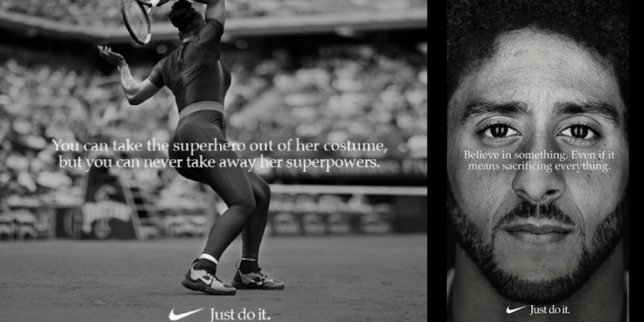 Nike Williams and Kaepernick ads