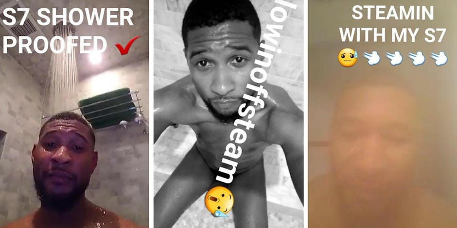 Samsung Denies Sponsoring Usher’s Galaxy S7 Snapchat Dick Pics | The Drum