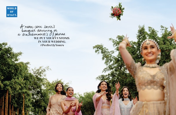 Hyatt launches its first 'big Indian wedding' campaign 