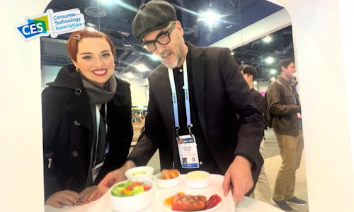Audrey Kemp and Gordon Young at CES 2024
