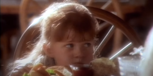 jodie sweetin in '80s sizzler ad
