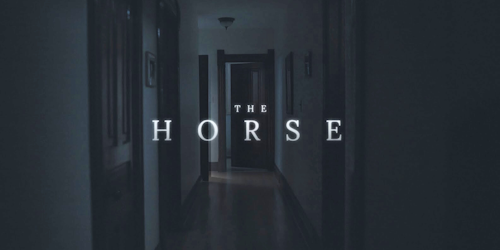 "The horse" title card