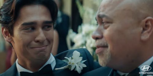 two men celebrating two men celebrating