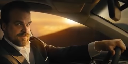 Stranger Things Star Jim Hopper in "It's a Tide Ad"