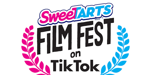 sweetarts film fest on tiktok flyer