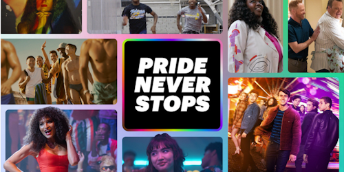 Hulu's "Pride Never Stops" campaign features livestreamed parades, LGBT films and TV series