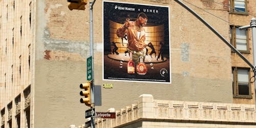 remy martin mural of usher